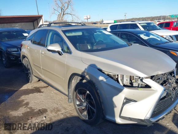 2017 Lexus RX with VIN 2T2BGMCA2HC013703, listed as a IAAI auction lot 41200592 with 134,403 mi miles. Bid and sale history available at carsss.com. Image 1.