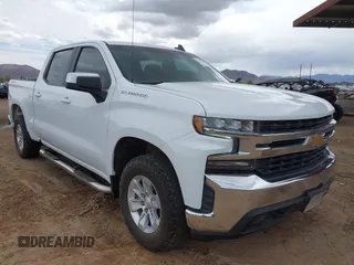 2021 Chevrolet Silverado 1500 LT with VIN 3GCUYDED0MG249882, listed as a IAAI auction lot 41779916 with 106,357 mi miles. Bid and sale history available at carsss.com. Image 1.