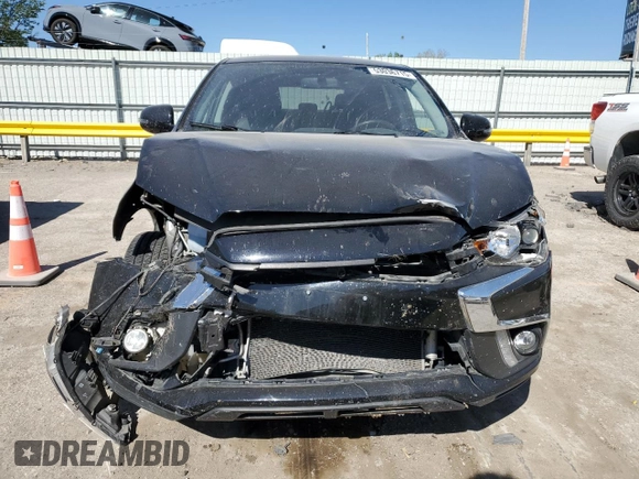 2018 Mitsubishi Outlander SE with VIN JA4AP3AW8JU017962, listed as a Copart auction lot 53036715 with Not provided miles and Salvage title. Bid and sale history available at DreamBid. Image 5.