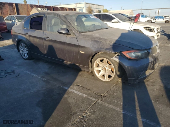 2007 BMW 3 Series 328i with VIN WBAVA33567PG50321, listed as a Copart auction lot 78499654 with 0 mi miles and Clean Title. Bid and sale history available at carsss.com. Image 4.