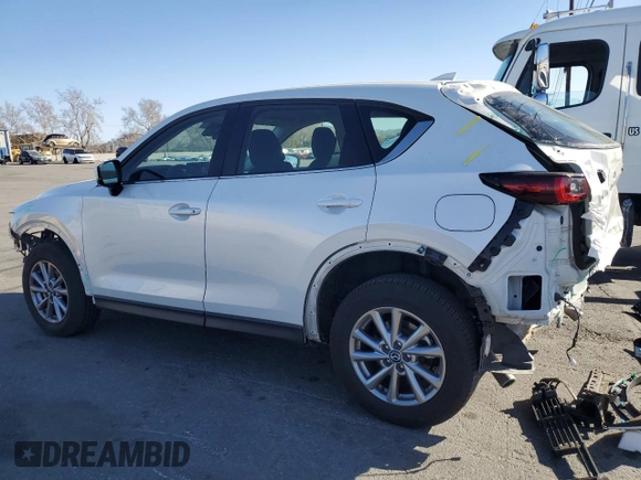 2023 Mazda CX-5 2.5 S with VIN JM3KFBAM9P0280295, listed as a Copart auction lot 41708725 with 15,274 mi miles and Salvage Title. Bid and sale history available at carsss.com. Image 2.