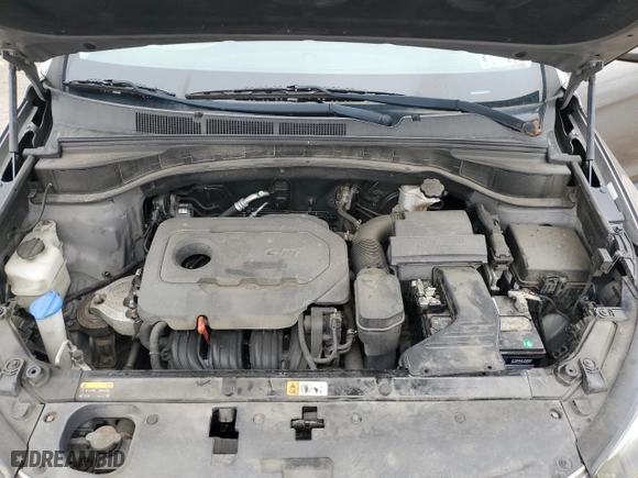 2017 Hyundai Santa Fe Sport 2.4L with VIN 5XYZTDLB1HG418494, listed as a Copart auction lot 53933345 with 120,282 mi miles and Salvage Title. Bid and sale history available at carsss.com. Image 12.