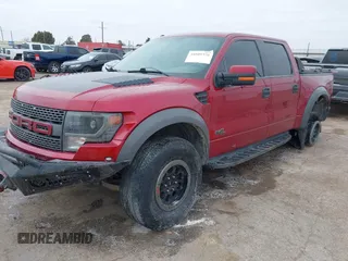 2014 Ford F-150 SVT Raptor with VIN 1FTFW1R61EFC00041, listed as a IAAI auction lot 41609376 with 119,325 mi miles and . Bid and sale history available at carsss.com. Image 18.