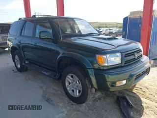 2000 Toyota 4Runner SR5 with VIN JT3GN86R9Y0153027, listed as a IAAI auction lot 42068029 with 188,171 mi miles and . Bid and sale history available at DreamBid. Image 1.