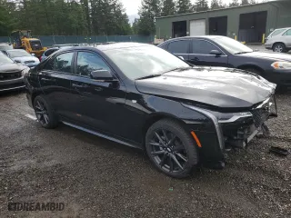 2023 Cadillac CT4 Sport with VIN 1G6DG5RK5P0117343, listed as a Copart auction lot 78180934 with 6,642 mi miles and Salvage Title. Bid and sale history available at carsss.com. Image 4.