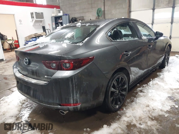 2025 Mazda 3 S Select Sport with VIN JM1BPABMXS1761383, listed as a IAAI auction lot 41398264 with 9,549 mi miles and . Bid and sale history available at DreamBid. Image 4.