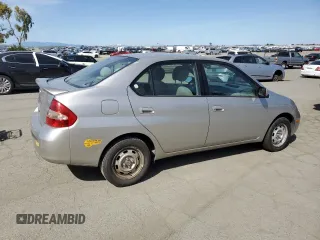 2001 Toyota Prius with VIN JT2BK12U310009326, listed as a Copart auction lot 52003335 with 142,845 mi miles and Salvage Title. Bid and sale history available at carsss.com. Image 3.