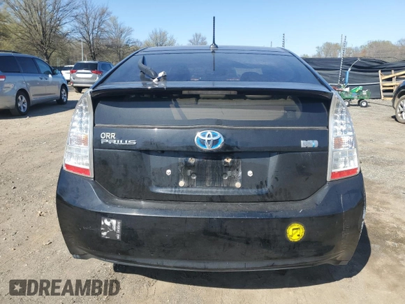 2010 Toyota Prius II with VIN JTDKN3DU7A0064319, listed as a Copart auction lot 51833735 with 151,829 mi miles and Non Repairable. Bid and sale history available at DreamBid. Image 6.