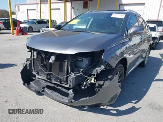 2015 Lexus RX 350 with VIN 2T2ZK1BA7FC154034, listed as a IAAI auction lot 41975080 with 222,266 mi miles. Bid and sale history available at carsss.com. Image 2.