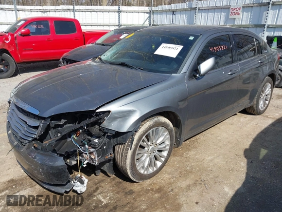 2012 Chrysler 200 LX with VIN 1C3CCBAB3CN117261, listed as a IAAI auction lot 41805821 with 140,292 mi miles and . Bid and sale history available at DreamBid. Image 2.