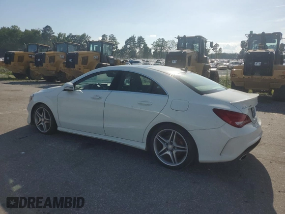 2014 Mercedes-Benz CLA 250 with VIN WDDSJ4GB3EN131587, listed as a Copart auction lot 65721155 with Not provided miles and Clean title. Bid and sale history available at DreamBid. Image 2.
