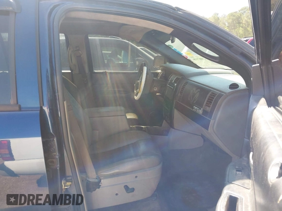 2005 Dodge Durango Limited with VIN 1D8HB58D05F622332, listed as a IAAI auction lot 42007118 with 318,228 mi miles and . Bid and sale history available at DreamBid. Image 5.