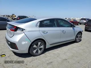 2018 Hyundai Ioniq Limited z VIN KMHC75LD3JU104167, wystawiony jako Copart lot #58907805 z przebiegiem Nie podano mil oraz Szkoda całkowita • Salvage title. Historia ofert i sprzedaży dostępna na DreamBid. Obrazek 3.