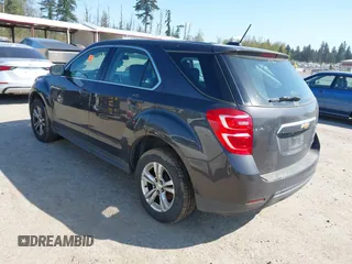 2016 Chevrolet Equinox LS with VIN 2GNALBEK3G6159945, listed as a IAAI auction lot 42035667 with 188,307 mi miles. Bid and sale history available at carsss.com. Image 3.