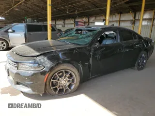 2018 Dodge Charger GT with VIN 2C3CDXJG1JH126682, listed as a Copart auction lot 55499385 with 93,774 mi miles and Clean Title. Bid and sale history available at DreamBid. Image 1.