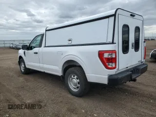 2021 Ford F-150 XL with VIN 1FTMF1CB2MKD46130, listed as a Copart auction lot 56657925 with 160,547 mi miles and Clean title. Bid and sale history available at DreamBid. Image 2.