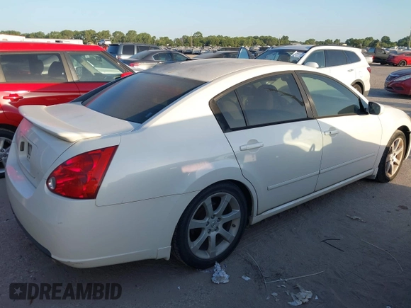 2007 Nissan Maxima SL with VIN 1N4BA41E37C861517, listed as a IAAI auction lot 42879626 with 246,705 mi miles and . Bid and sale history available at DreamBid. Image 4.