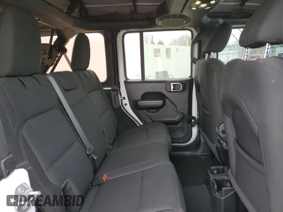2021 Jeep Wrangler Unlimited Willys with VIN 1C4HJXDN2MW611018, listed as a Copart auction lot 50521595 with 68,724 mi miles and Salvage title. Bid and sale history available at DreamBid. Image 11.