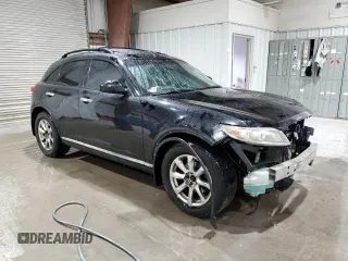 2008 Infiniti FX with VIN JNRAS08W68X208975, listed as a Copart auction lot 76033244 with 189,900 mi miles and Salvage Title. Bid and sale history available at DreamBid. Image 4.