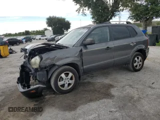 2007 Hyundai Tucson GLS with VIN KM8JM12B07U497000, listed as a Copart auction lot 45893375 with 211,849 mi miles and Non Repairable. Bid and sale history available at carsss.com. Image 1.
