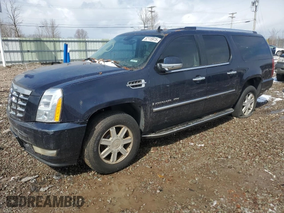 2007 Cadillac Escalade ESV with VIN 1GYFK66857R287677, listed as a Copart auction lot 52115975 with 256,756 mi miles and Clean title. Bid and sale history available at DreamBid. Image 1.