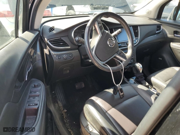 2017 Buick Encore Premium with VIN KL4CJDSB2HB208035, listed as a Copart auction lot 74014404 with 0 mi miles and Salvage Title. Bid and sale history available at carsss.com. Image 8.