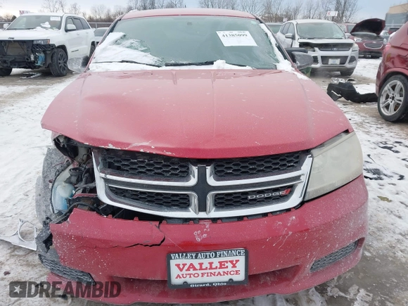 2012 Dodge Avenger SE with VIN 1C3CDZAG9CN280630, listed as a IAAI auction lot 41385099 with 123,878 mi miles and . Bid and sale history available at DreamBid. Image 12.