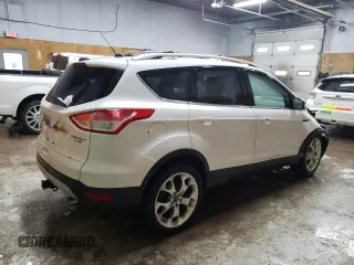2014 Ford Escape Titanium with VIN 1FMCU9J93EUC22143, listed as a Copart auction lot 50837215 with 164,841 mi miles and Clean Title. Bid and sale history available at DreamBid. Image 3.