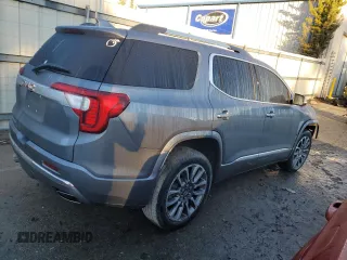 2022 GMC Acadia Denali with VIN 1GKKNPLS4NZ104286, listed as a Copart auction lot 42752335 with 74,588 mi miles and Salvage Title. Bid and sale history available at carsss.com. Image 3.