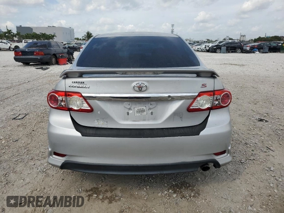 2013 Toyota Corolla L with VIN 2T1BU4EE4DC061663, listed as a Copart auction lot 48504935 with 72,119 mi miles and Salvage Title. Bid and sale history available at DreamBid. Image 6.
