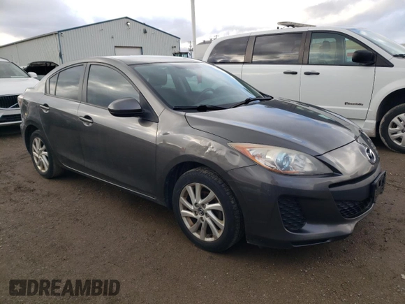 2013 Mazda 3 i Touring with VIN JM1BL1V72D1834203, listed as a Copart auction lot 81749514 with 217,530 mi miles and Clean Title. Bid and sale history available at DreamBid. Image 4.