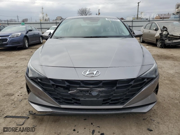 2023 Hyundai Elantra SEL with VIN KMHLS4AG6PU421861, listed as a Copart auction lot 85800364 with 30,214 mi miles and Salvage Title. Bid and sale history available at carsss.com. Image 5.