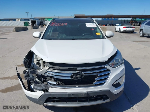 2014 Hyundai Santa Fe Limited with VIN KM8SR4HF0EU081432, listed as a IAAI auction lot 41843289 with 133,593 mi miles. Bid and sale history available at carsss.com. Image 13.