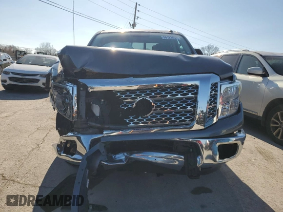 2019 Nissan Titan XD SL with VIN 1N6BA1F41KN511886, listed as a Copart auction lot 86123854 with 46,664 mi miles and Salvage Title. Bid and sale history available at carsss.com. Image 5.
