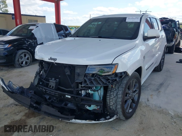2019 Jeep Grand Cherokee Overland with VIN 1C4RJFCT4KC787081, listed as a IAAI auction lot 41519374 with 34,168 mi miles. Bid and sale history available at carsss.com. Image 2.