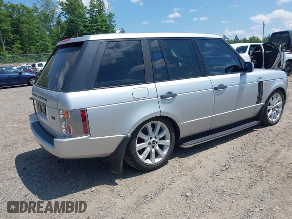 2004 Land Rover Range Rover HSE with VIN SALME11424A167737, listed as a IAAI auction lot 42720331 with 145,422 mi miles and . Bid and sale history available at DreamBid. Image 4.