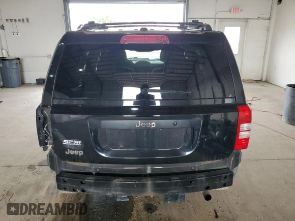 2016 Jeep Patriot Sport with VIN 1C4NJRBB2GD786697, listed as a Copart auction lot 56091025 with 106,762 mi miles and Salvage title. Bid and sale history available at DreamBid. Image 6.