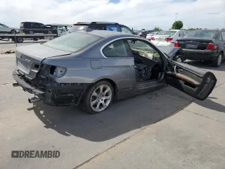 2007 BMW 3 Series 335i with VIN WBAWB73577P032771, listed as a Copart auction lot 57176575 with Not provided miles and Clean title. Bid and sale history available at DreamBid. Image 3.