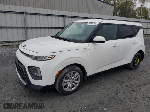 2021 Kia Soul S with VIN KNDJ23AU0M7138698, listed as a Copart auction lot 50696105 with 356,329 mi miles and Salvage Title. Bid and sale history available at DreamBid. Image 1.