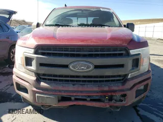 2019 Ford F-150 XL with VIN 1FTEW1EP2KKD26969, listed as a Copart auction lot 46751235 with 133,712 mi miles and Salvage Title. Bid and sale history available at carsss.com. Image 5.