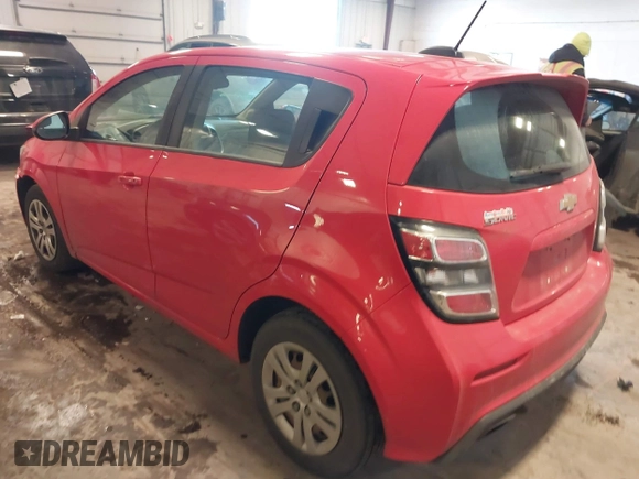2020 Chevrolet Sonic LT with VIN 1G1JG6SB8L4133399, listed as a IAAI auction lot 41349113 with 66,815 mi miles and . Bid and sale history available at DreamBid. Image 3.