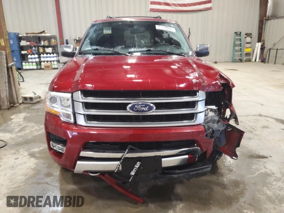 2015 Ford Expedition Max Platinum with VIN 1FMJK1MT9FEF17653, listed as a Copart auction lot 59364175 with 171,517 mi miles and Clean title. Bid and sale history available at DreamBid. Image 5.