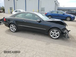2008 Mercedes-Benz CLK 350 with VIN WDBTJ56H68F238690, listed as a Copart auction lot 72614554 with 116,216 mi miles and Salvage Title. Bid and sale history available at DreamBid. Image 4.