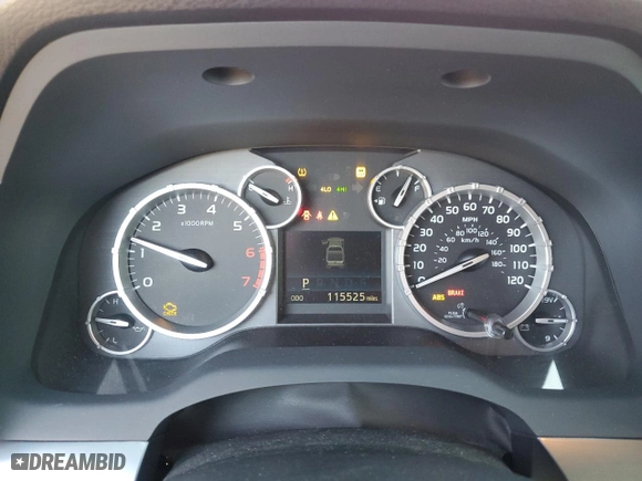2014 Toyota Tundra 4WD Truck Platinum with VIN 5TFAW5F17EX330880, listed as a Copart auction lot 44530045 with 115,525 mi miles and Salvage Title. Bid and sale history available at carsss.com. Image 9.