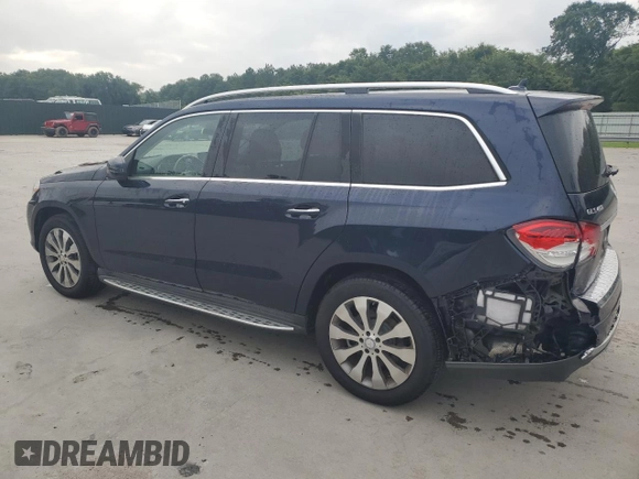 2017 Mercedes-Benz GLS 450 z VIN 4JGDF6EE2HA885455, wystawiony jako Copart lot #60478045 z przebiegiem 124 288 mil mil oraz Szkoda całkowita • Salvage title. Historia ofert i sprzedaży dostępna na DreamBid. Obrazek 2.