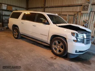 2018 Chevrolet Suburban Premier with VIN 1GNSCJKC9JR196800, listed as a Copart auction lot 78699604 with 94,841 mi miles and Salvage Title. Bid and sale history available at carsss.com. Image 4.