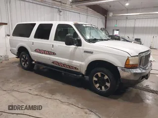 2000 Ford Excursion XLT with VIN 1FMNU41S1YEB10342, listed as a IAAI auction lot 42068928 with 202,584 mi miles and . Bid and sale history available at DreamBid. Image 1.