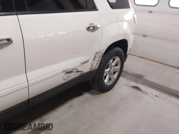 2013 GMC Acadia SLE with VIN 1GKKRNED7DJ215449, listed as a IAAI auction lot 41857303 with 178,920 mi miles. Bid and sale history available at carsss.com. Image 6.