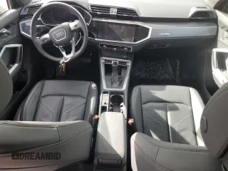 2022 Audi Q3 S line Premium with VIN WA1DECF33N1150413, listed as a Copart auction lot 43773895 with 43,800 mi miles and Salvage Title. Bid and sale history available at DreamBid. Image 8.
