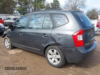 2008 Kia Rondo LX with VIN KNAFG526787176905, listed as a IAAI auction lot 41311694 with 161,161 mi miles. Bid and sale history available at carsss.com. Image 3.